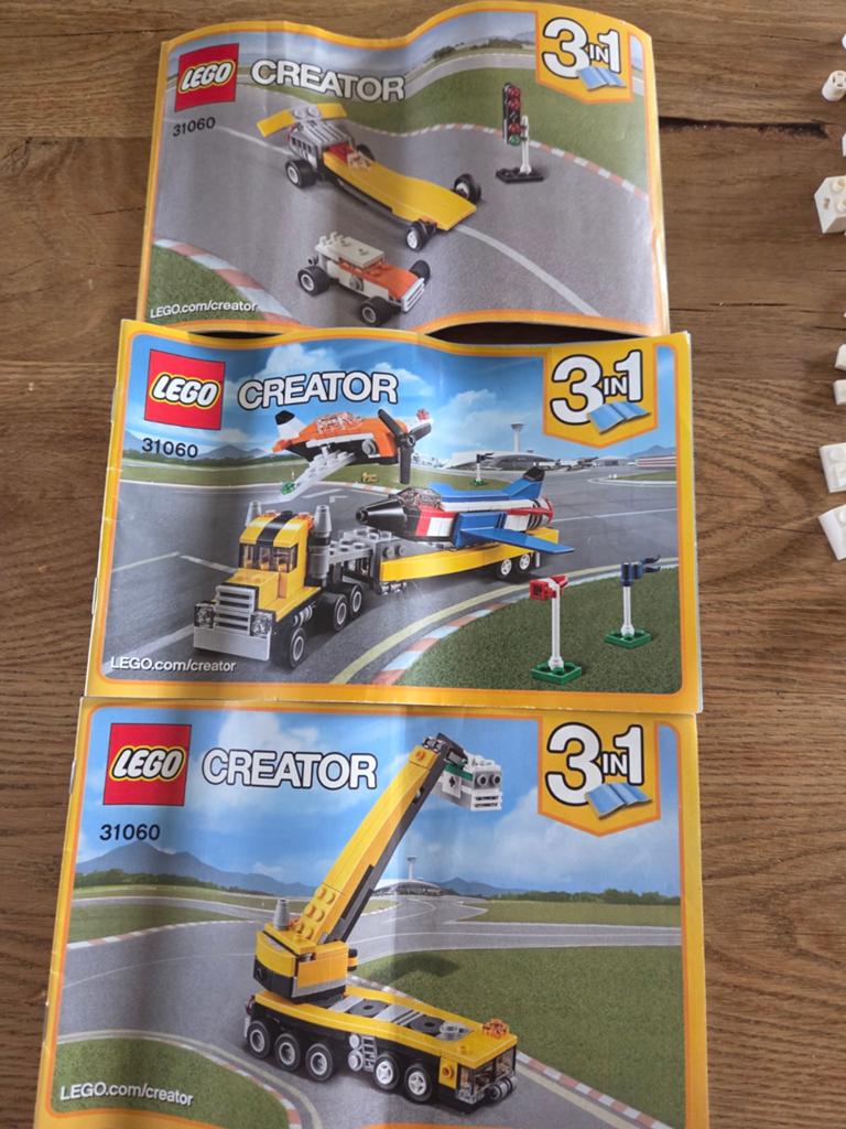 Lego Creator 3-in-1 set 31060 - compleet, zonder doos, Gebruikt, Lego, Compleet, Ophalen of Verzenden
