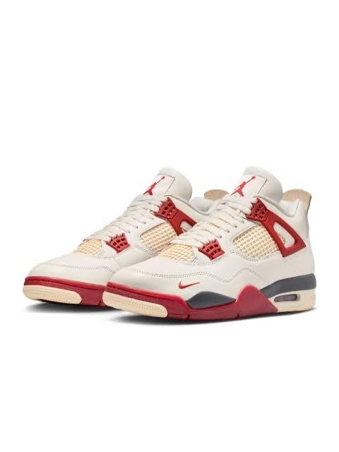Nike Air Jordan 4 Nigel Sylvester Bike Air EU41, Wit, Nieuw, Ophalen of Verzenden, Sneakers of Gympen