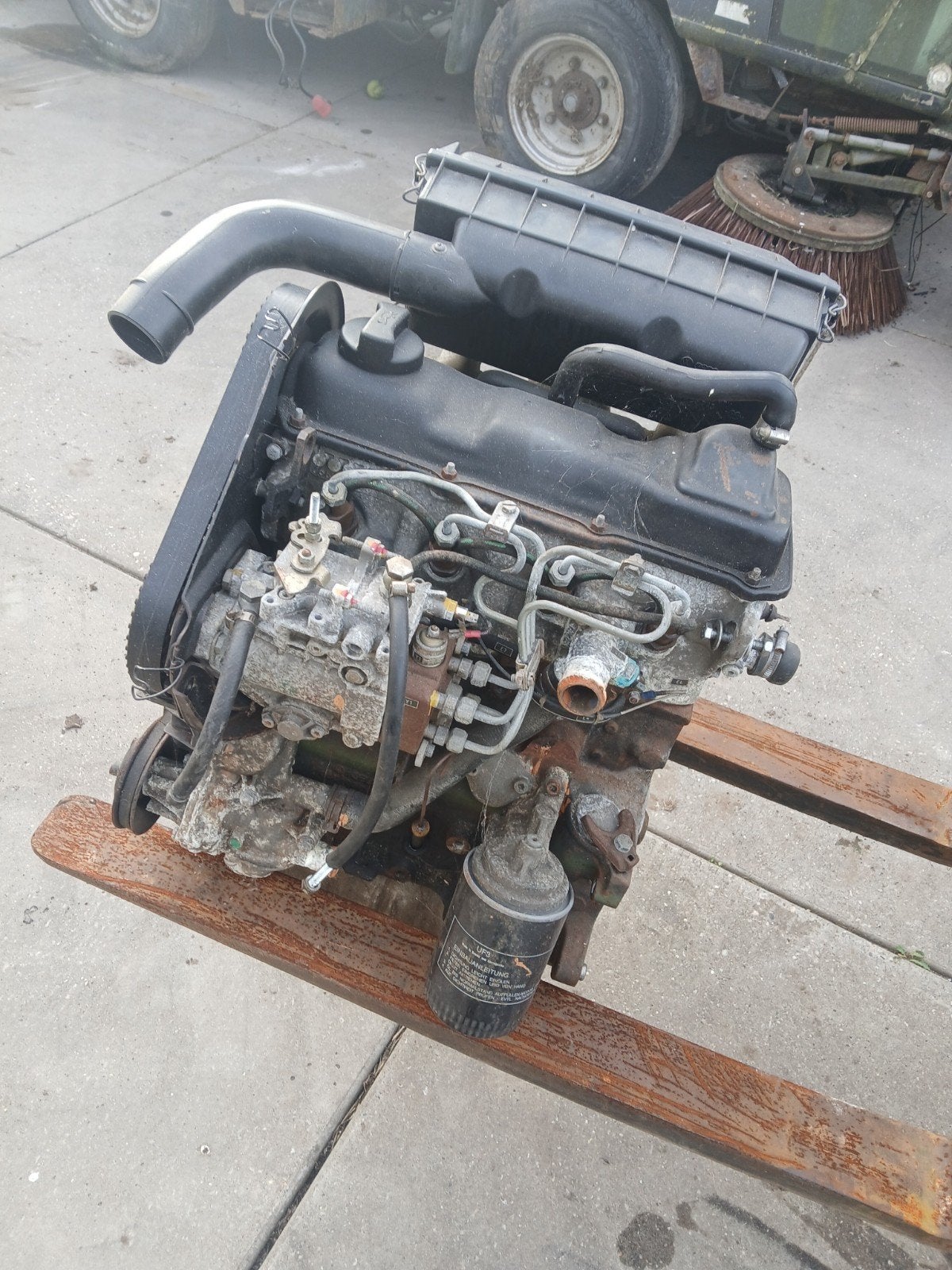 Volkswagen 1.6D diesel motor  agregaat,heftruck of waterpomp, Ophalen