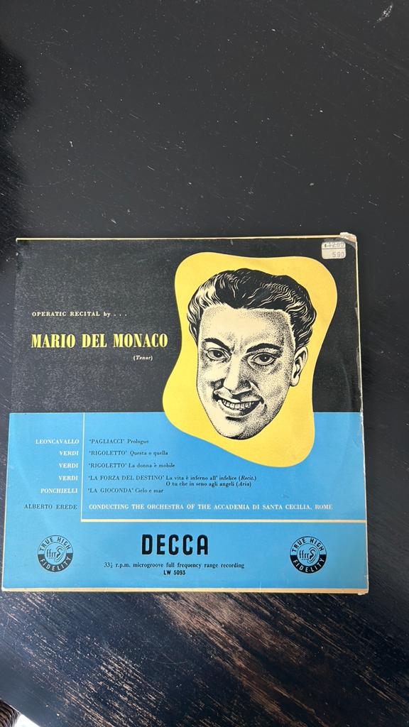 Vinyl Tenor Mario del Monaco en Renate Tebaldi/Gianni Poggi, Gebruikt, Verzenden, 1980 tot heden, Overige formaten