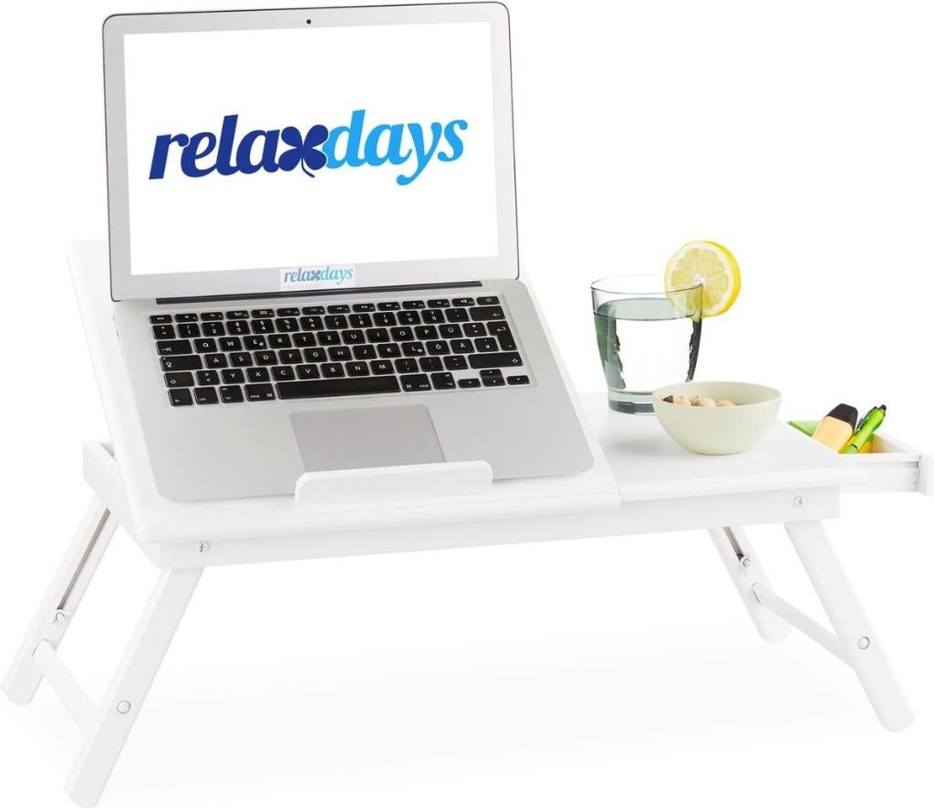 Laptoptafel, Ophalen of Verzenden, Zo goed als nieuw, In hoogte verstelbaar
