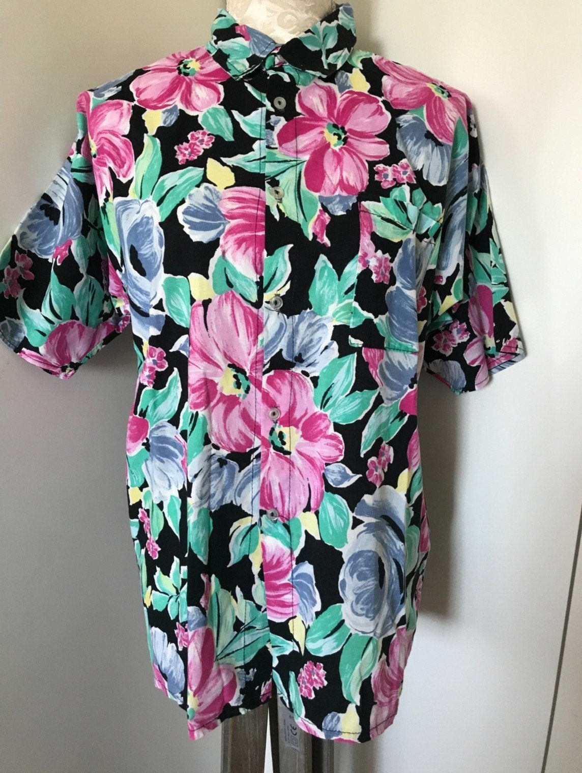 Nieuwe Vintage Katoenen Blouse, Ophalen of Verzenden, Nieuw, Maat 38/40 (M)