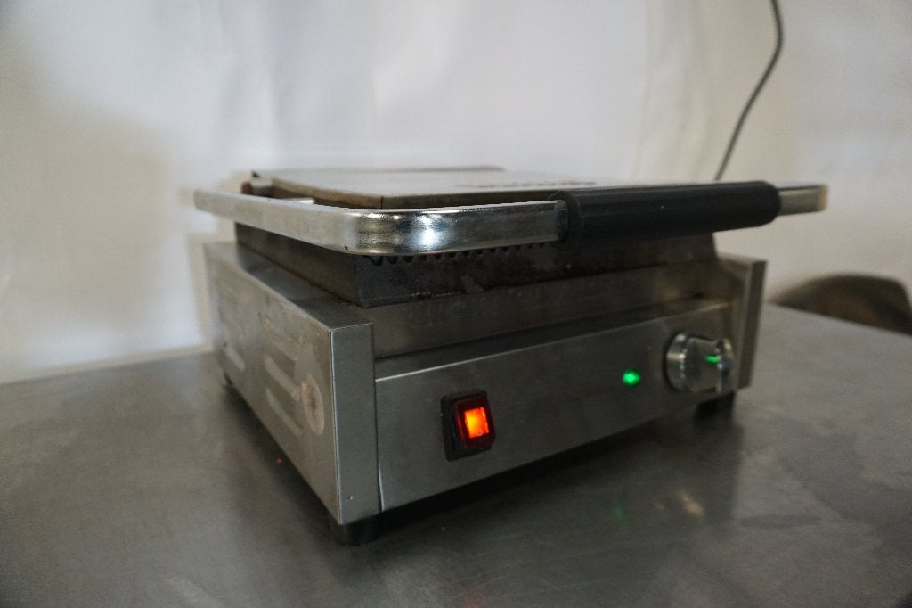 Buffalo zware contactgrill, Witgoed en Apparatuur, Contactgrills, Ophalen of Verzenden, Gebruikt