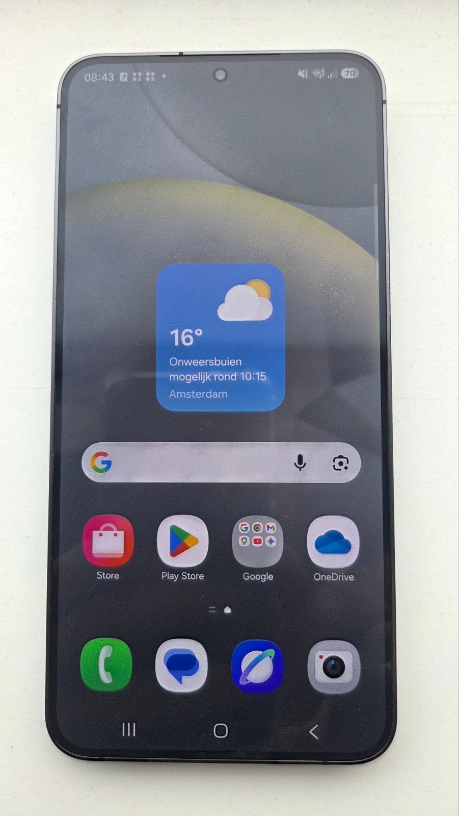 Samsung Galaxy S24+ Grijs 256 GB - Uitstekende staat, Ophalen, Galaxy S24, Zwart, Touchscreen