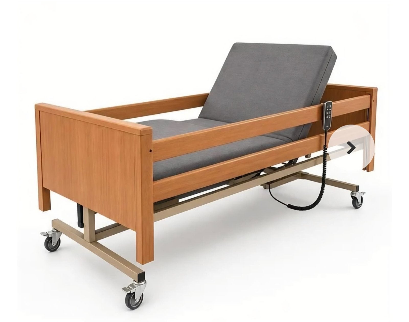 Hoog / laag bed 90x200 met accesoires, Huis en Inrichting, Ophalen, Verstelbaar, 90 cm, Eenpersoons