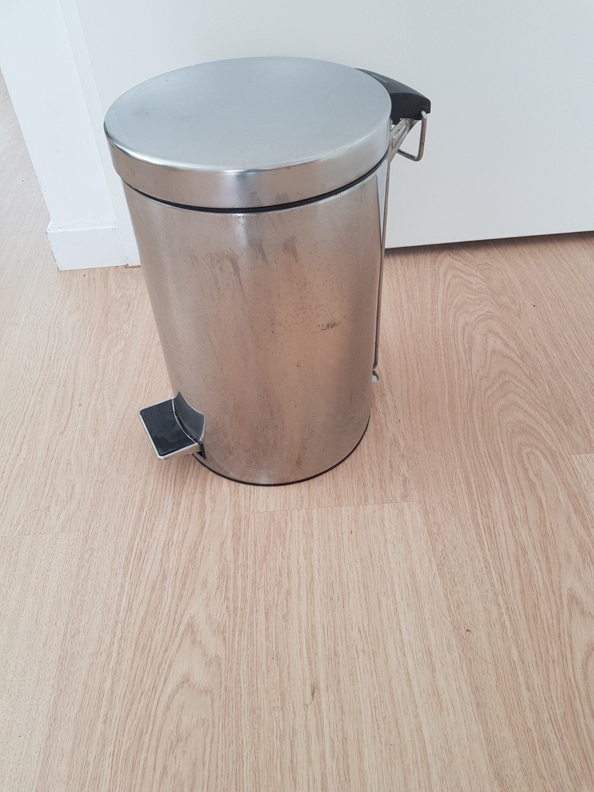 Brabantia prullenbak, Ophalen of Verzenden, Zo goed als nieuw, Rvs