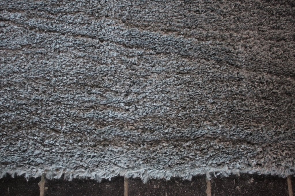 Zacht hoogpolig vloerkleed Shaggy Fluffy grijs 240 x 340 cm., Huis en Inrichting, Ophalen, 200 cm of meer, Grijs, Rechthoekig