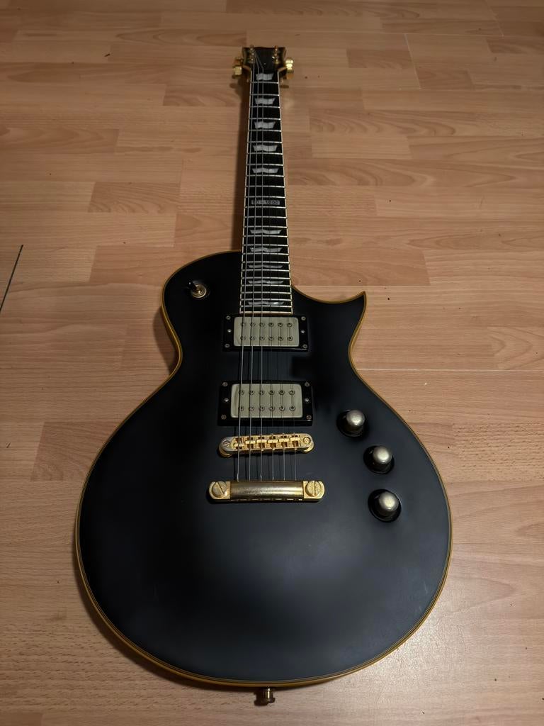 ESP LTD EC1000 Deluxe met War Pigs Bare Knuckles, Ophalen, Gebruikt, Solid body, Overige merken