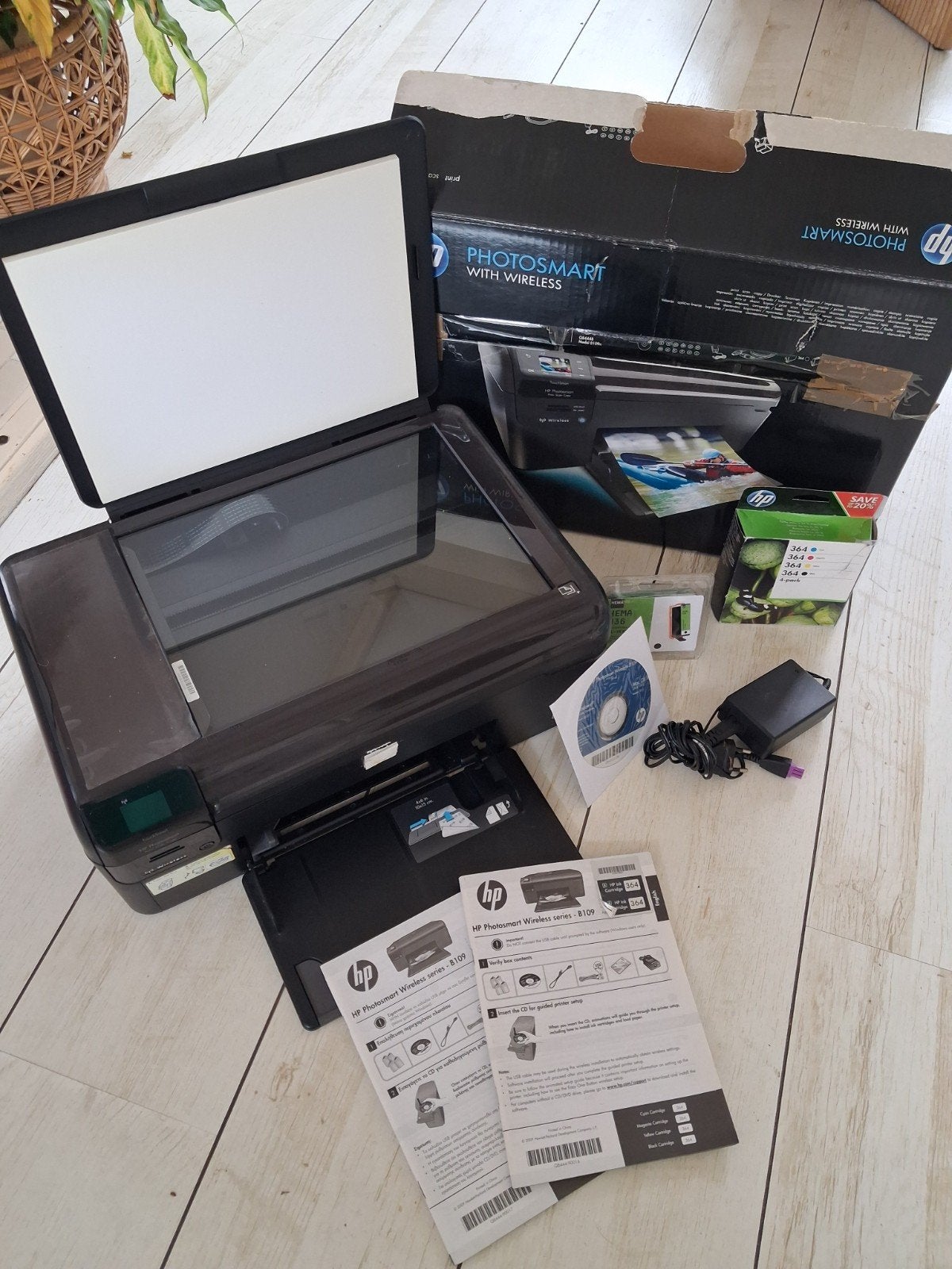 HP Photosmart Wireless e-All-in-One B109n Printer, Computers en Software, Printers, Ophalen, Kleur printen, Inkjetprinter, All-in-one