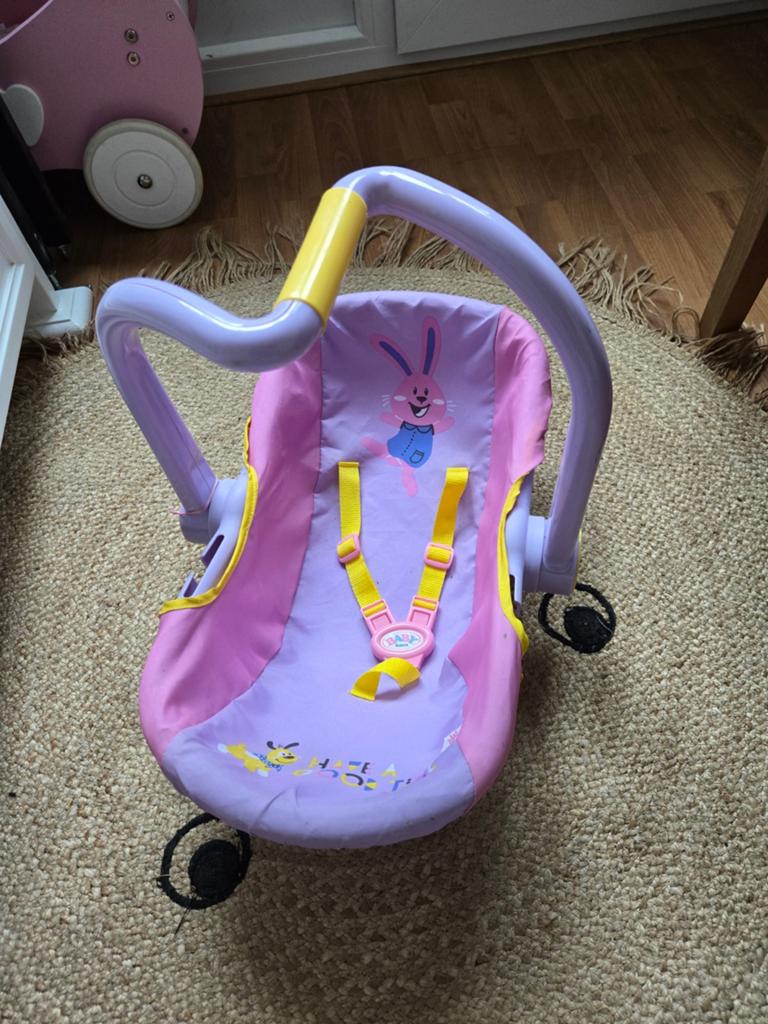 Maxi cosi voor pop, Ophalen, Babypop