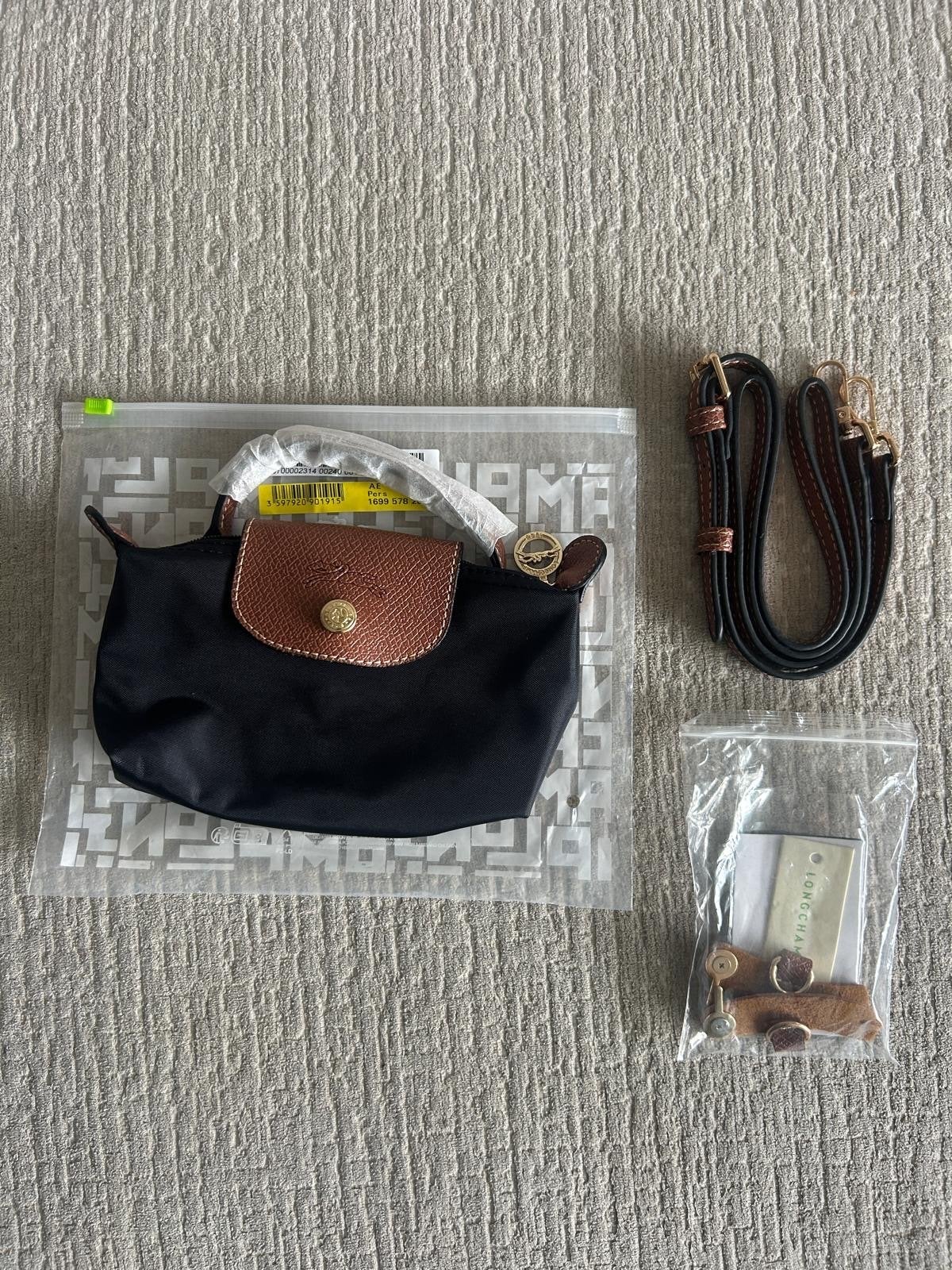 Longchamp Mini Tas Zwart - Nieuw, Ophalen of Verzenden, Nieuw, Zwart, Handtas