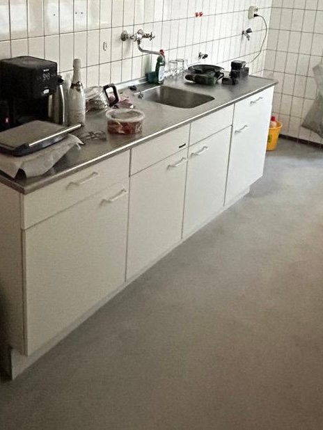 Bruynzeel  keukenblok wit, Ophalen, Gebruikt, Wit, Enkelwandige keuken
