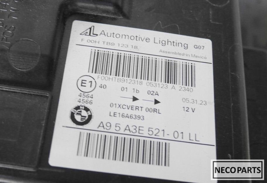 BMW X7 G07 LASER LED KOPLAMP 5A3E521 ALLES LEVERBAAR !!!, Gebruikt, -, -, Ophalen of Verzenden