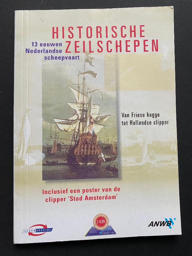 Historische zeilschepen / 1999, Ophalen of Verzenden, Zo goed als nieuw, Zeilboot, Boek of Tijdschrift