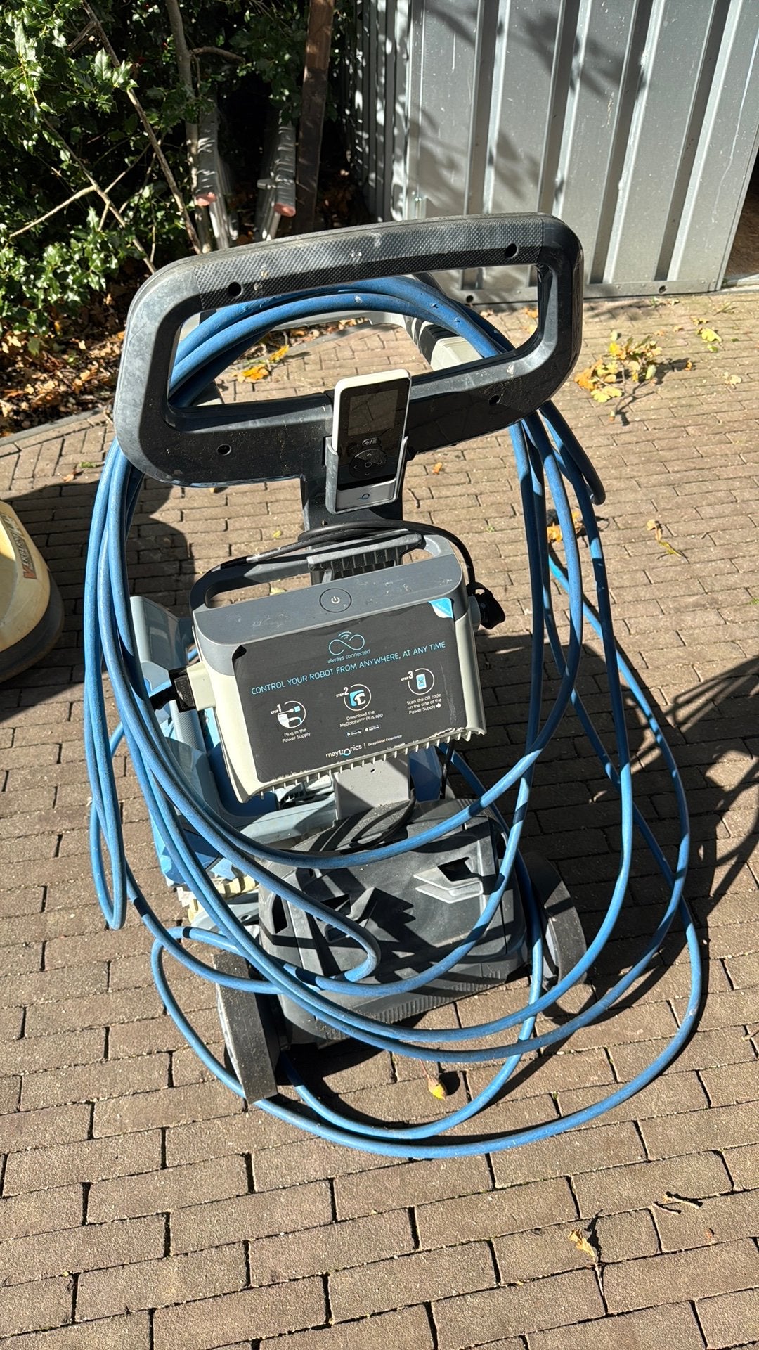 Zwembad stofzuuger Dolphin M500, Ophalen, Gebruikt