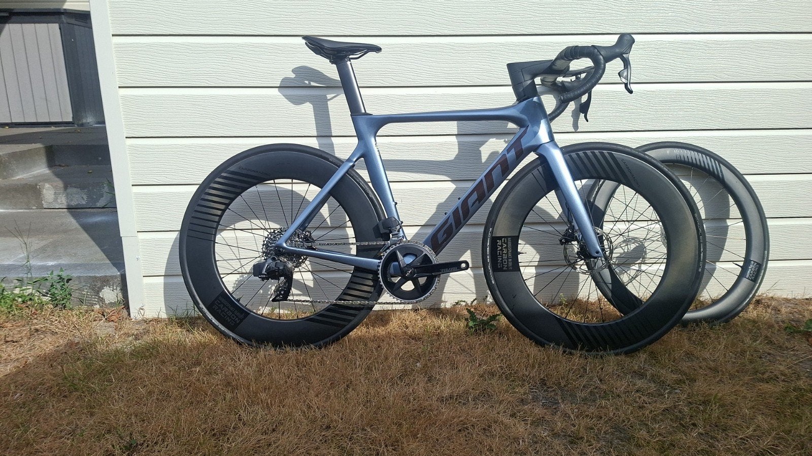 Giant Propel Advanced 1 2022 maat M met upgrades, Fietsen en Brommers, Fietsen | Racefietsen, Gebruikt, Carbon, Meer dan 20 versnellingen