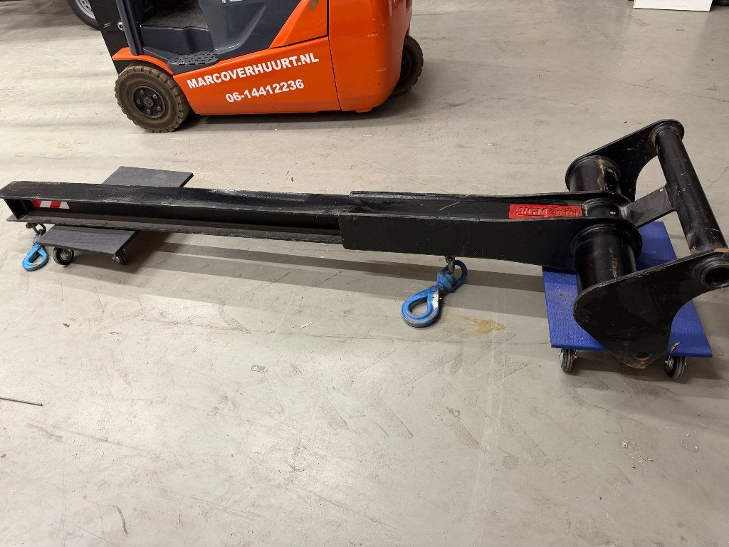 Zware hijsjib / hijsarm VGM 4000 KG – bouwkraan / verreiker, Doe-het-zelf en Verbouw, Ophalen, Gebruikt, Handmatig