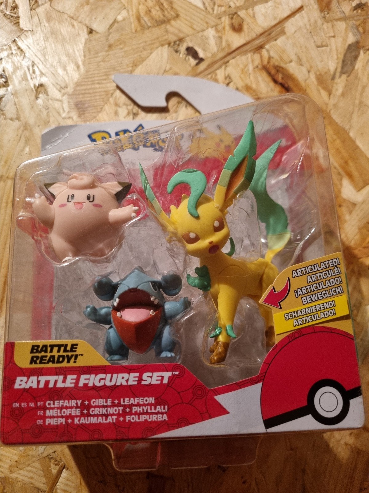 Pokémon Battle Figure Set: Sylveon, Wooloo, Duskull, Ophalen of Verzenden, Nieuw