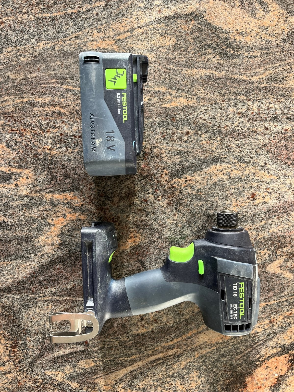 Festool TID 18 slagschroefmachine - Zo goed als nieuw, Ophalen of Verzenden, Zo goed als nieuw, Boor- en Schroefmachine