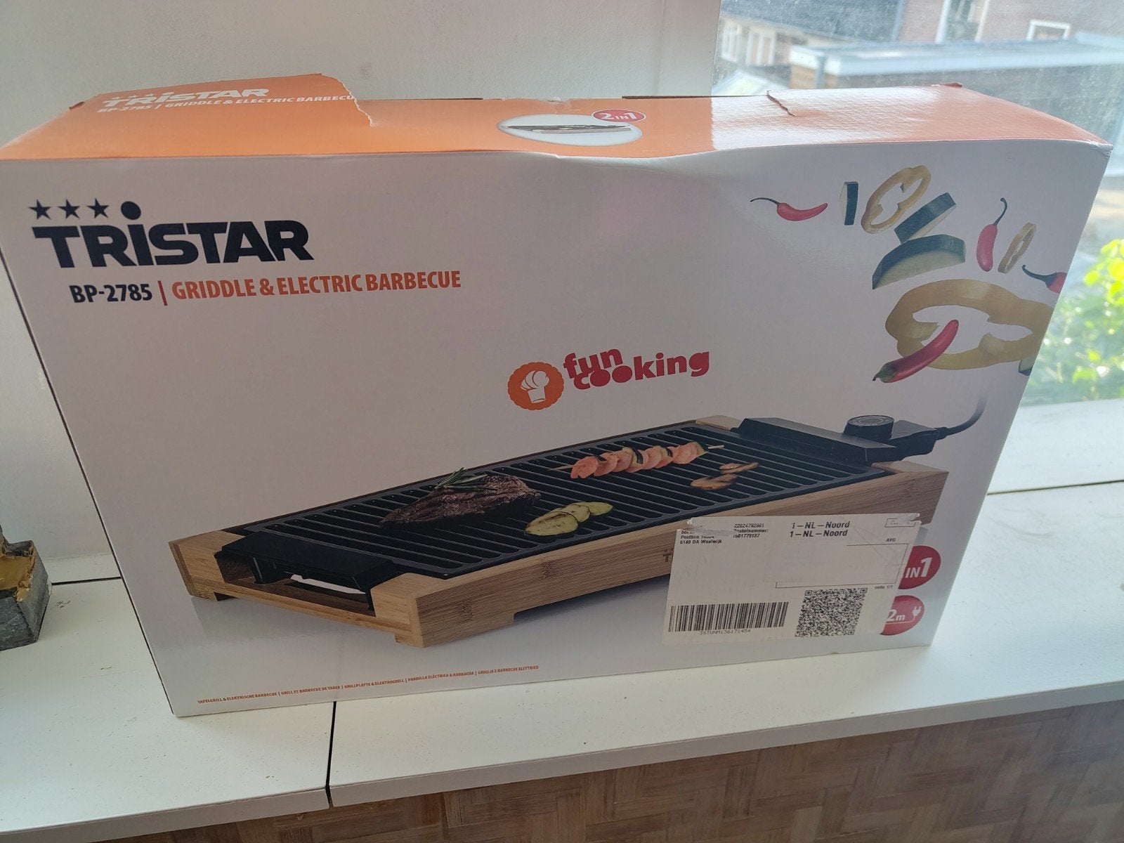 Tristar BP-2785 Grillplaat & Elektrische Barbecue - Nieuw, Ophalen, Nieuw