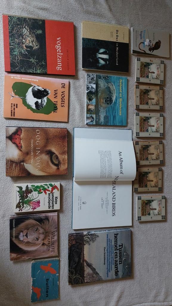 Natuurboeken collectie: Vogels, Wildlife, Planten, Ophalen of Verzenden, Gelezen, Overige onderwerpen