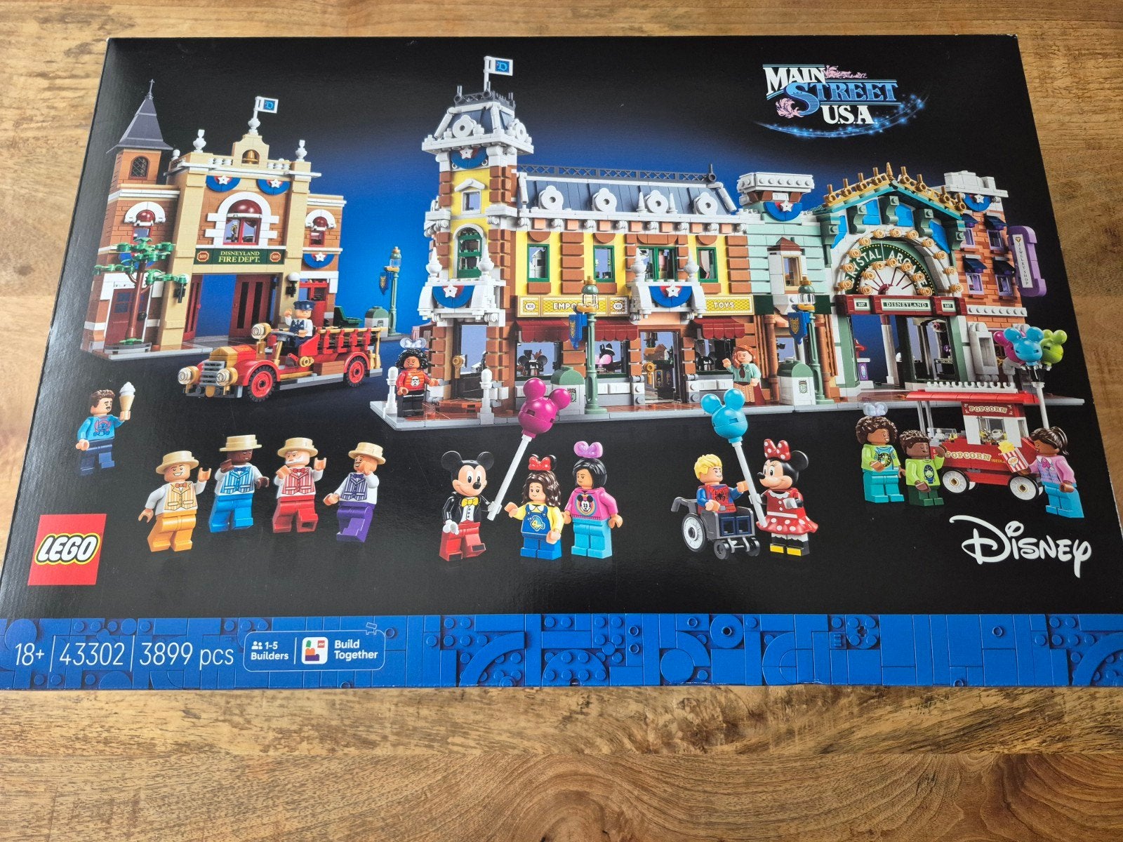 lego 43302 main street disney nieuw, Kinderen en Baby's, Lego, Lego, Lego lego.com/service, Nieuw