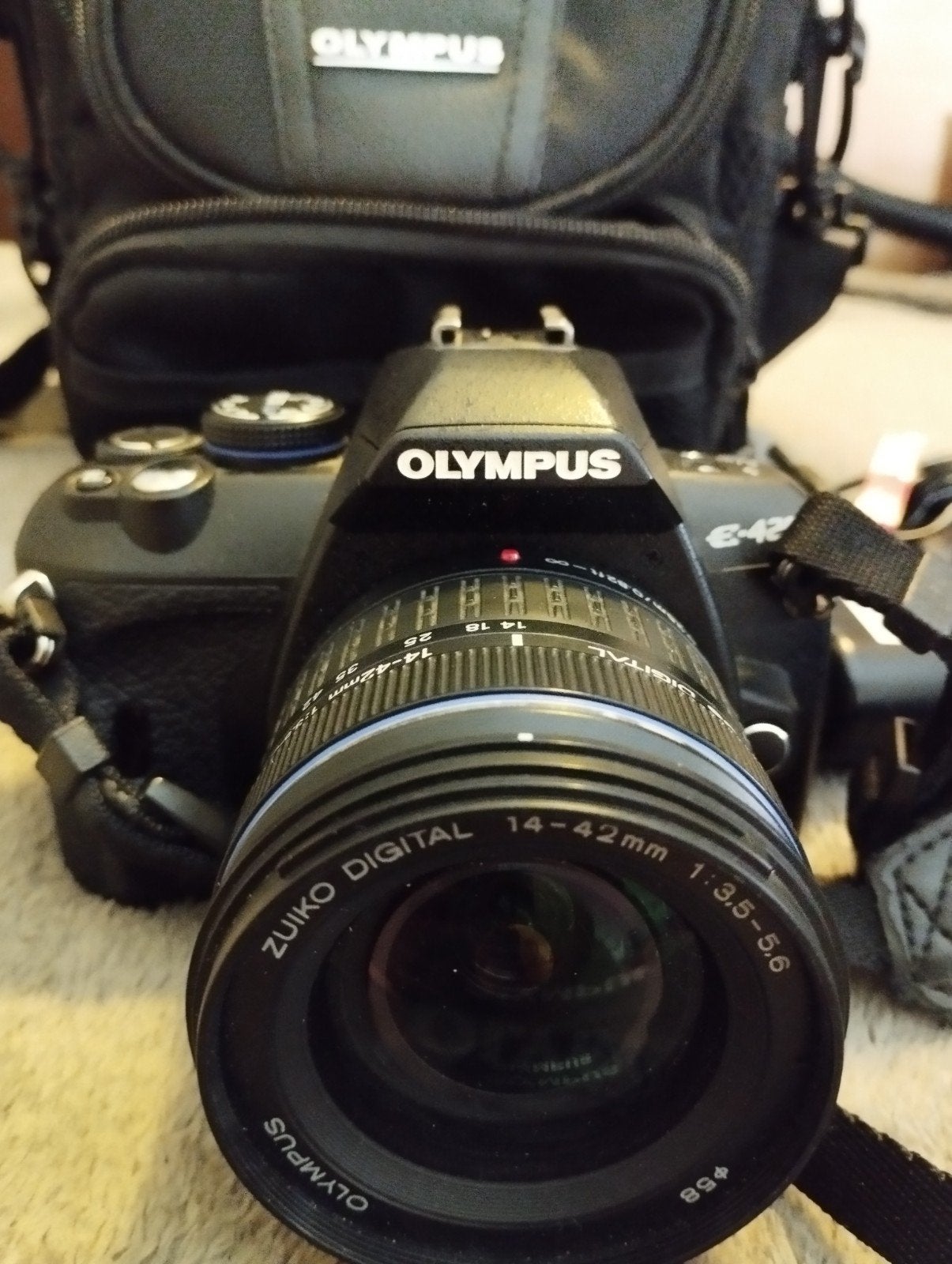 Olympus e-420, Ophalen of Verzenden, Zo goed als nieuw, Spiegelreflex, Olympus