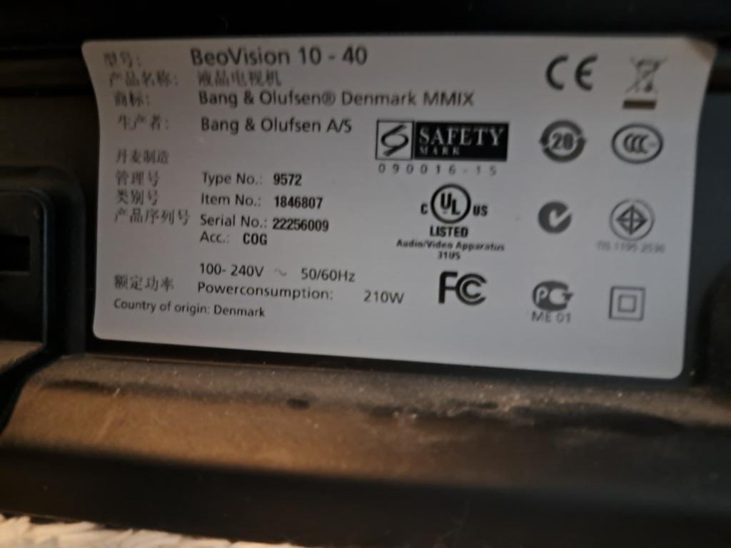 Bang & Olufsen volledige set, Audio, Tv en Foto, Televisies, Overige merken, Gebruikt, 50 Hz, LCD