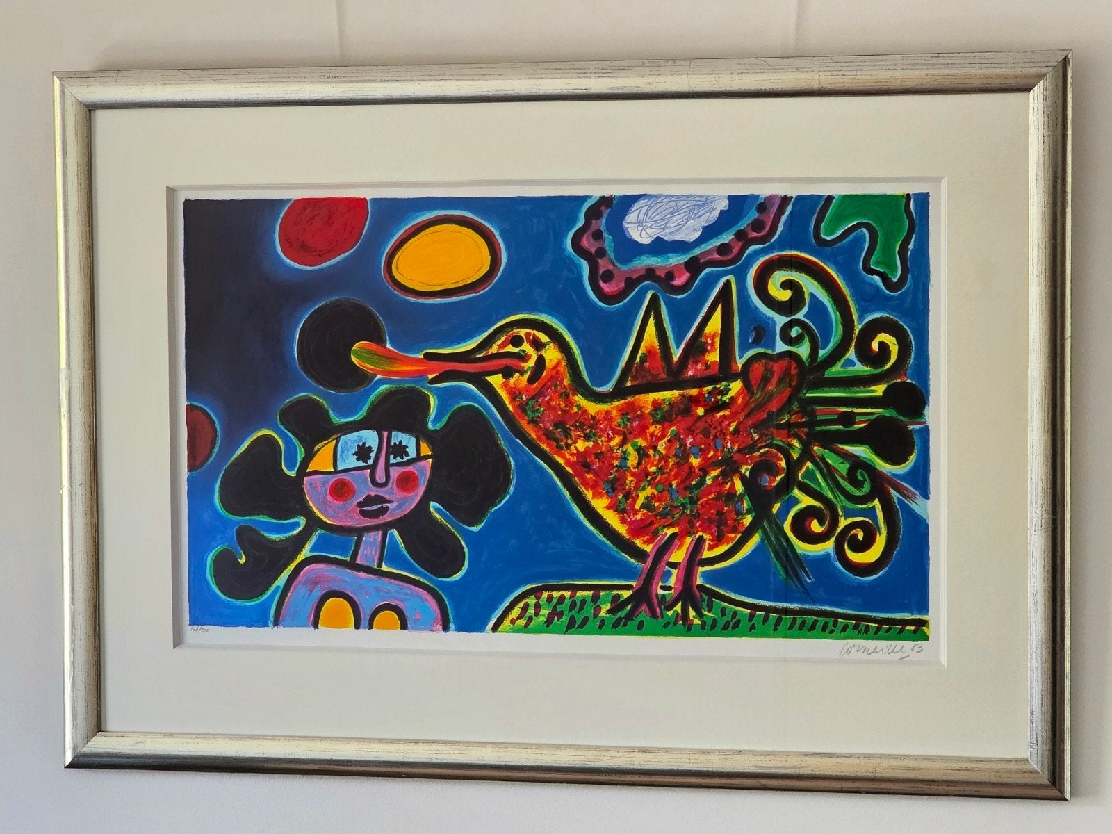 Corneille - Printemps Sauvage 146/200 - 2003 Handgesigneerd, Antiek en Kunst, Ophalen of Verzenden