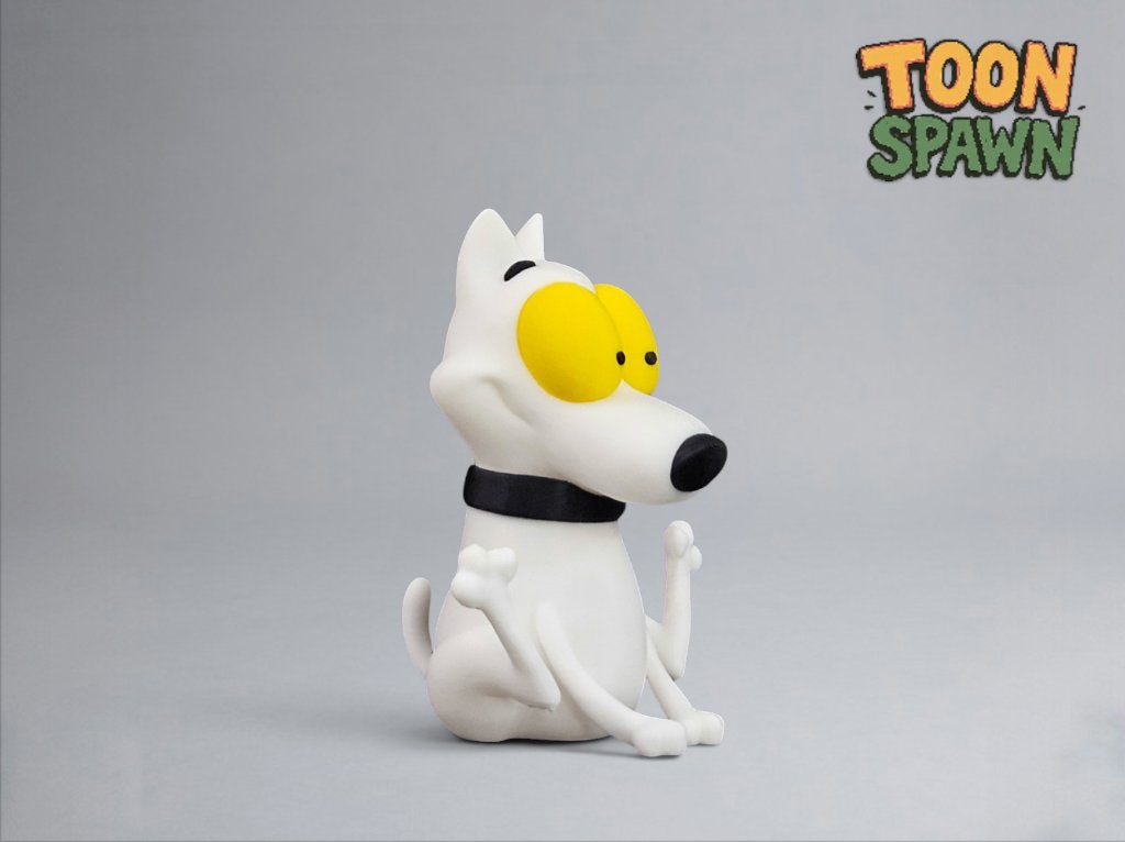 Spunky – 10 cm – Rocko’s Modern Life Figuur, Ophalen of Verzenden, Nieuw, Fantasy