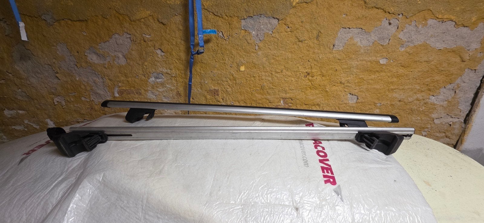 Dakdragers  van audi a3 met dakrails, Auto diversen, Dakdragers, Ophalen of Verzenden, Gebruikt