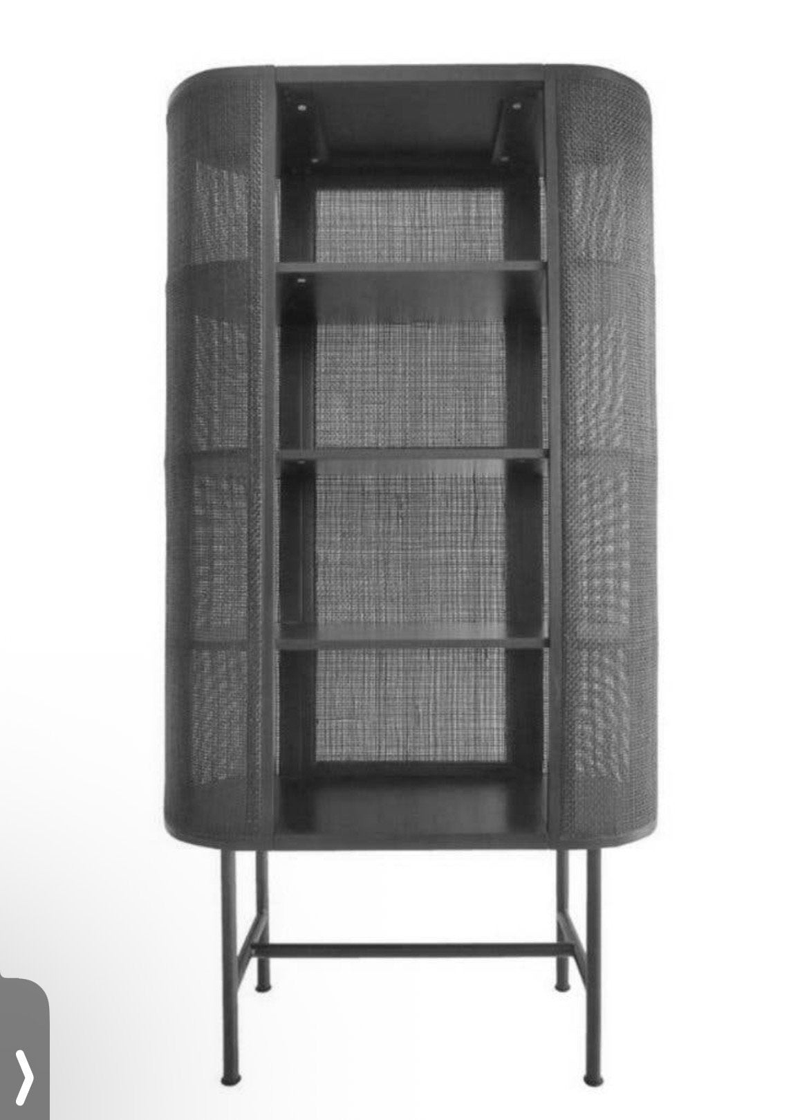 Kast webbing zwart perfecte staat, Ophalen, 50 tot 100 cm, Zo goed als nieuw, Minder dan 100 cm
