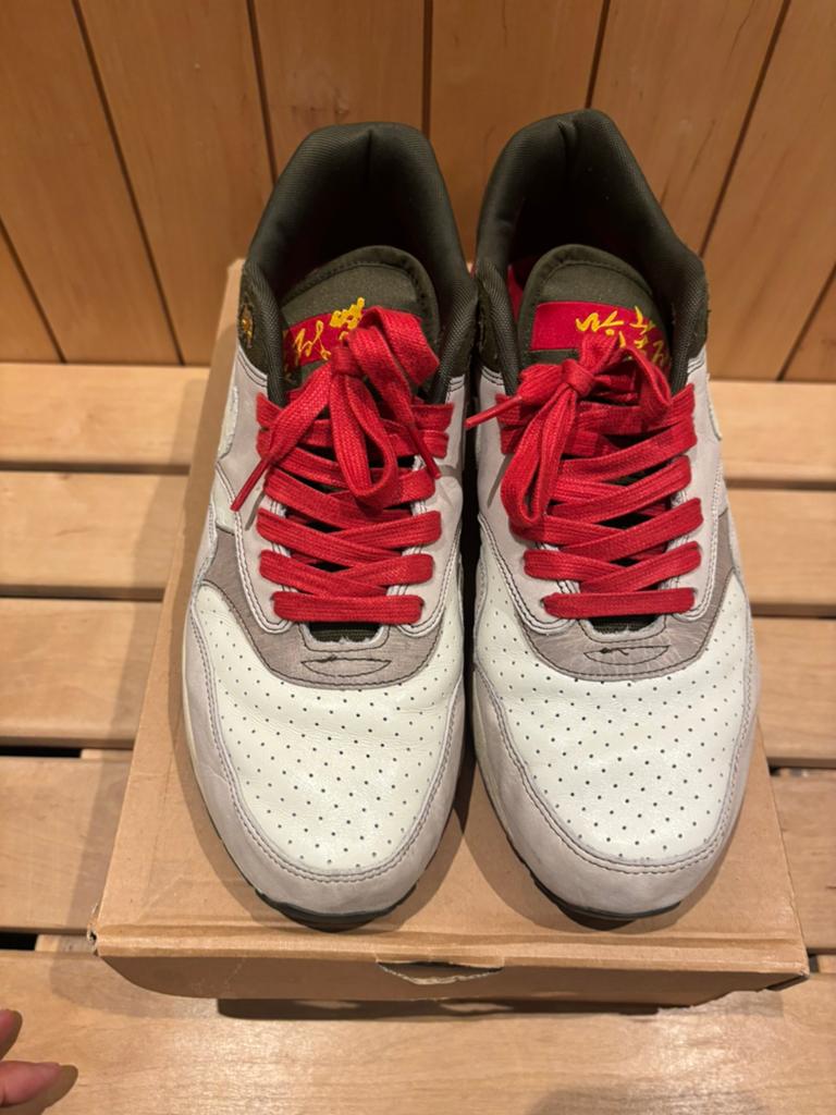 Nike air max 1 year of the ox EU 43, Ophalen of Verzenden, Gedragen, Overige kleuren, Sneakers of Gympen