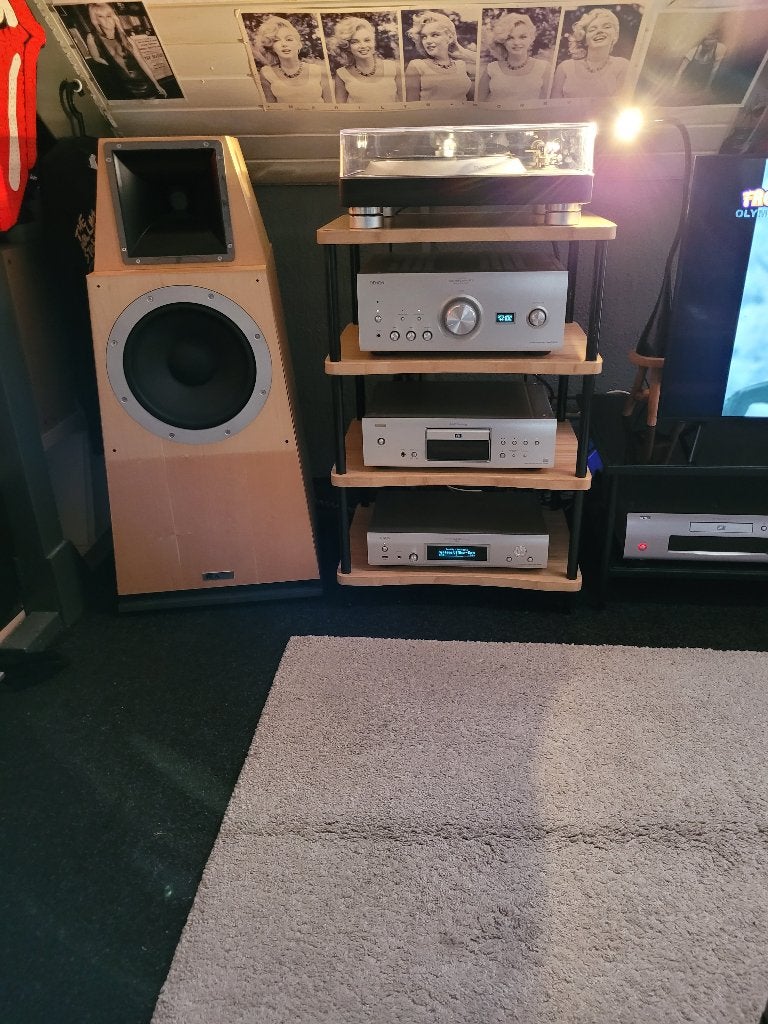 Artephonos Peitho Handgemaakte High-End luidsprekers  Hoorn, Vloerstaande luidspreker, Gebruikt, 60 tot 120 watt, Ophalen