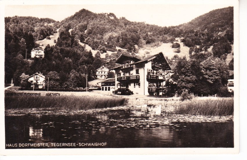 Haus Dorfmeister, Tegernsee-Süd, Schwaighof. 19-09, Verzamelen, Ophalen of Verzenden, 1920 tot 1940, Ongelopen, Duitsland