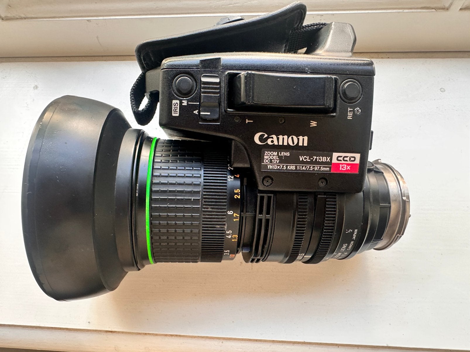 Canon B4 zoom lens YH13X7.5, Ophalen of Verzenden, Gebruikt, Telelens, Zoom