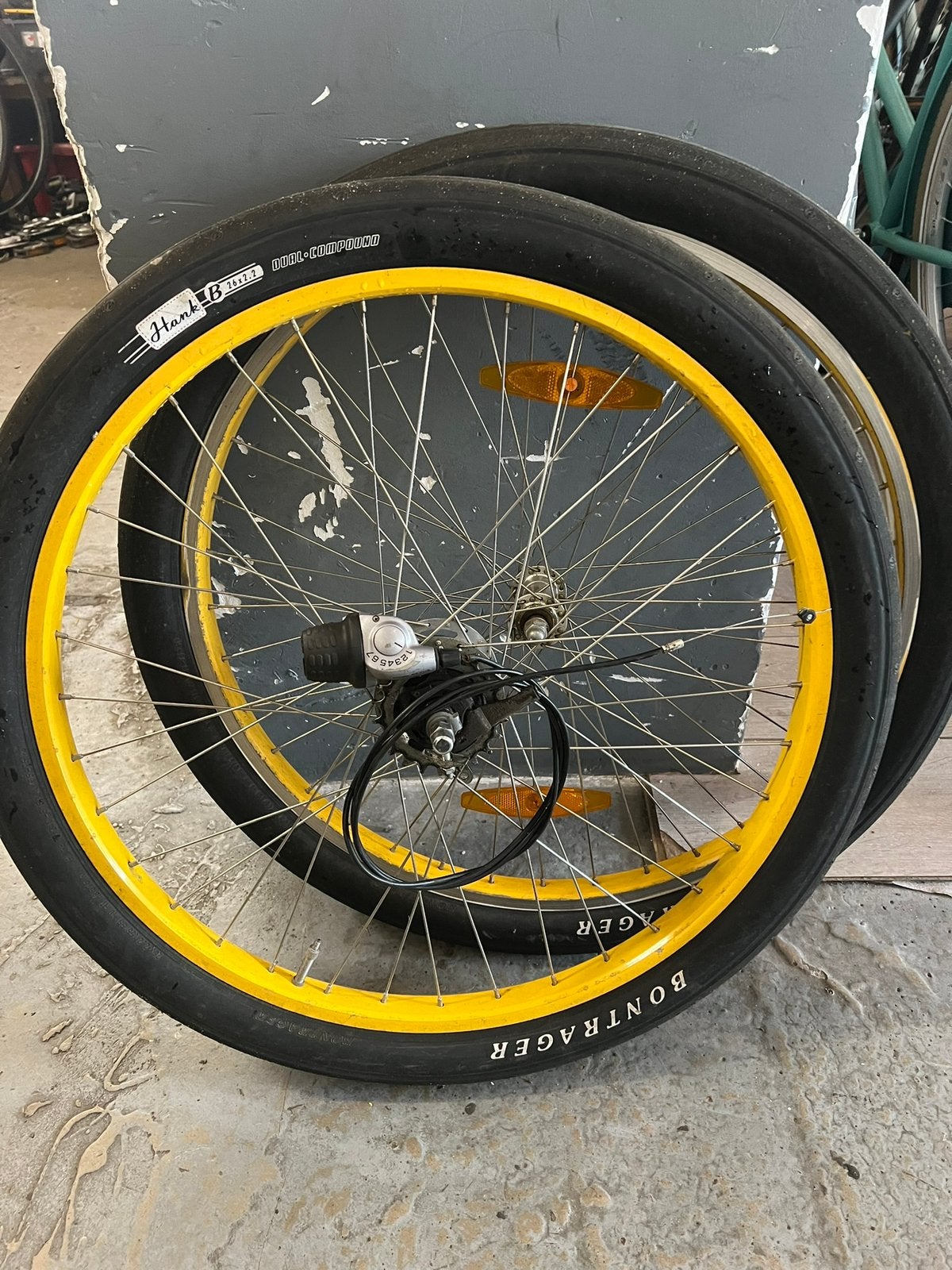 26 inch wielen, Wiel, Ophalen of Verzenden, Zo goed als nieuw, Aluminium