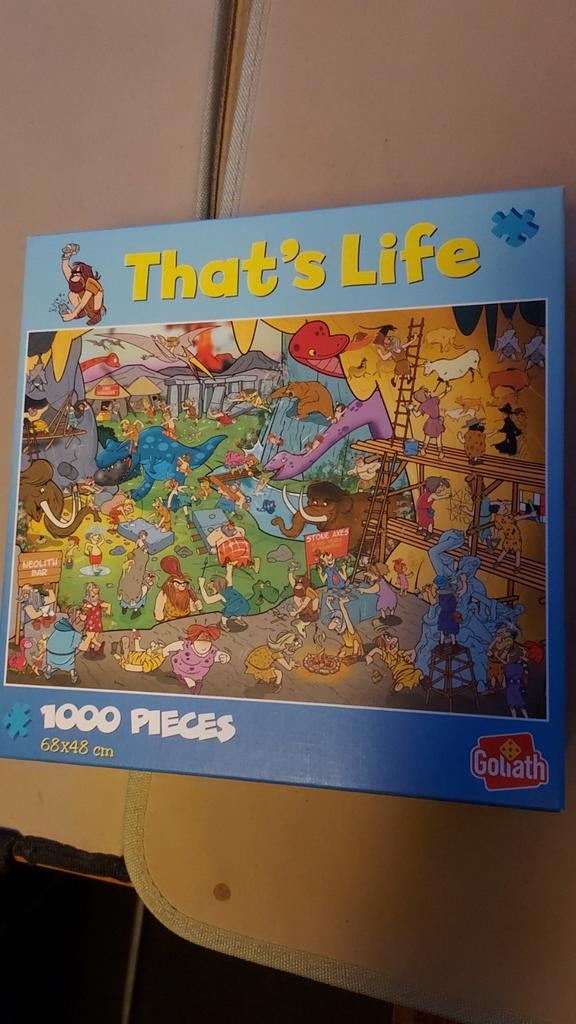 That's life puzzel (1000 stukjes), Ophalen of Verzenden, 500 t/m 1500 stukjes, Zo goed als nieuw