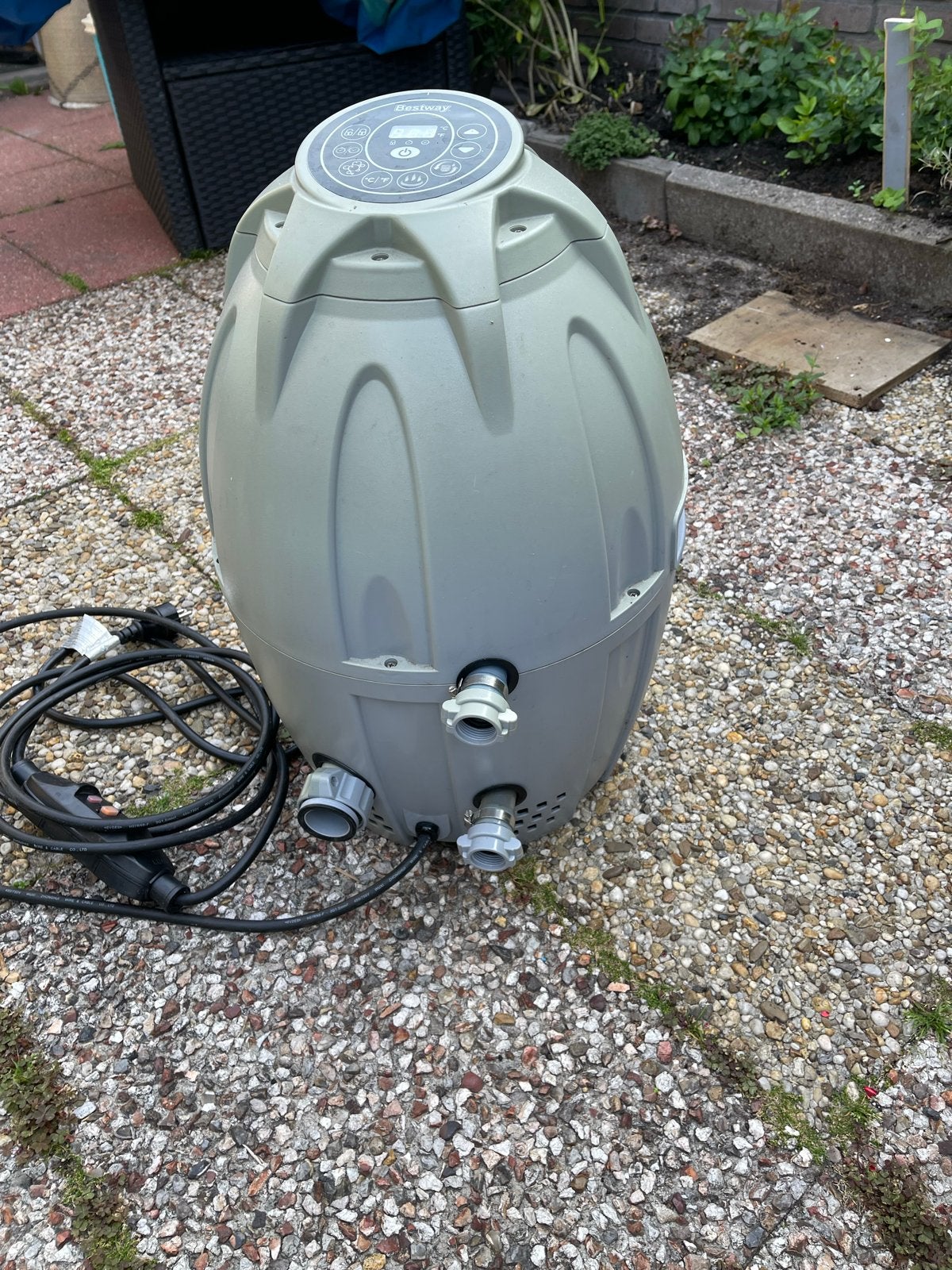 Bestway Lay-Z-Spa pomp en filterunit, Ophalen of Verzenden, Gebruikt, Zwembadpomp