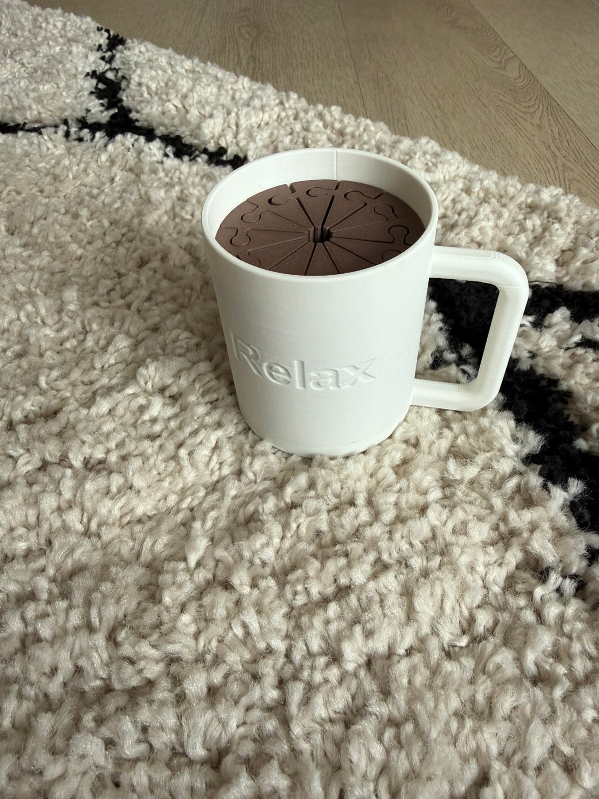 Koffie prank coffee prank beker, Ophalen of Verzenden, Nieuw, Overige typen