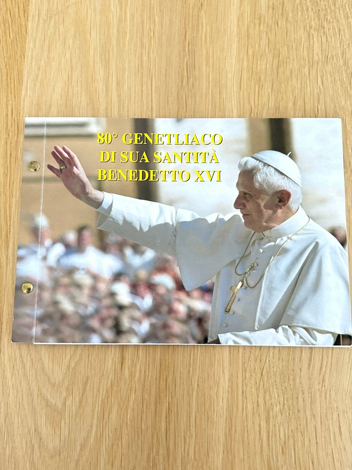 2 EURO Vaticaanstad 2007 Paus Benedictus 80 jaar., Postzegels en Munten, Munten | Europa | Euromunten, Ophalen of Verzenden, Vaticaanstad