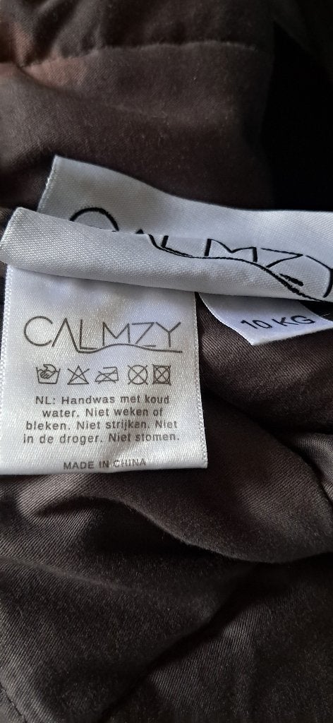 Calmzy verzwaringsdeken 10 kg, Ophalen, Gebruikt, Eenpersoons, Overige typen