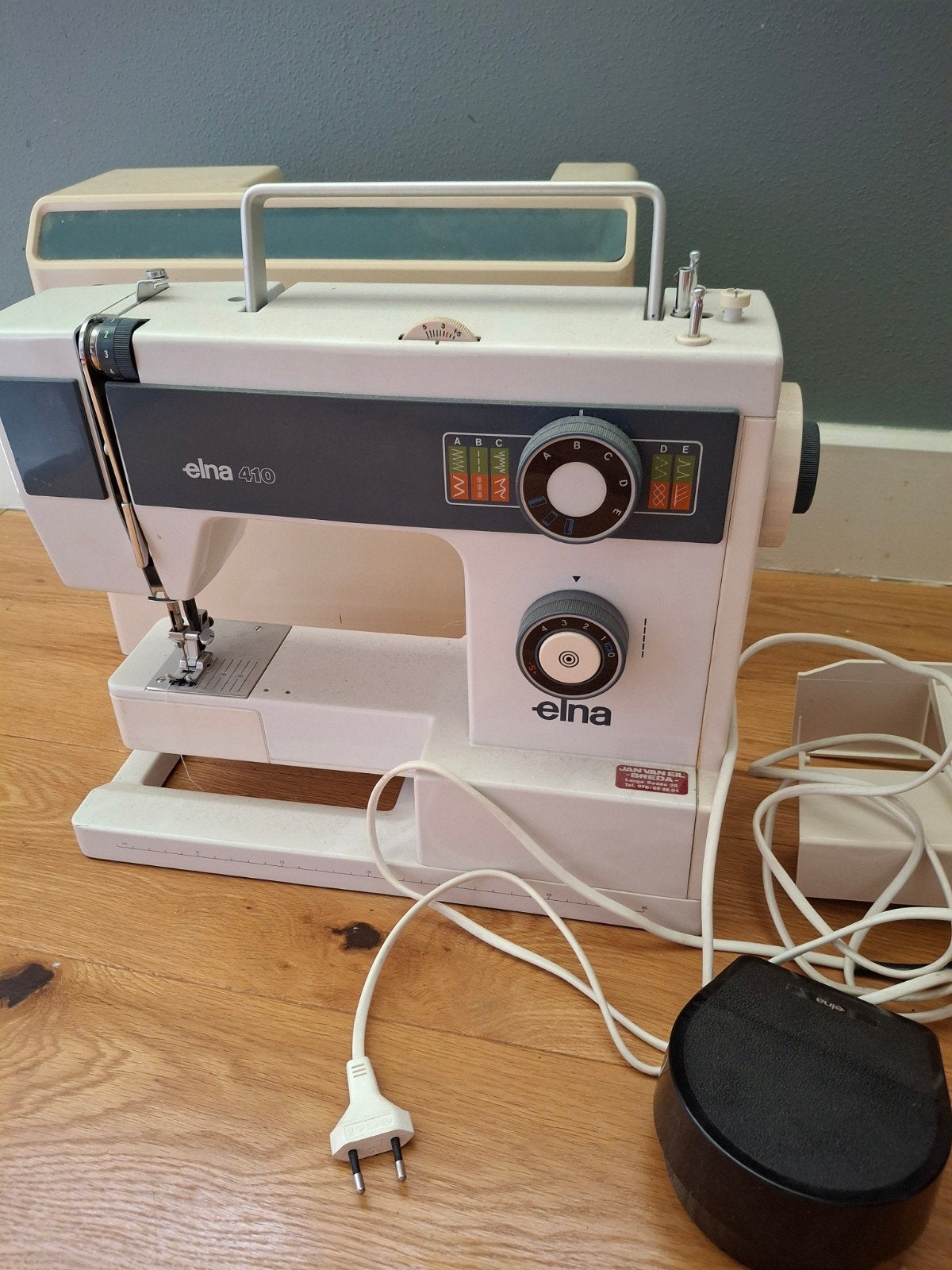 Elna 410 Naaimachine, Ophalen of Verzenden, Gebruikt, Naaimachine, Overige merken