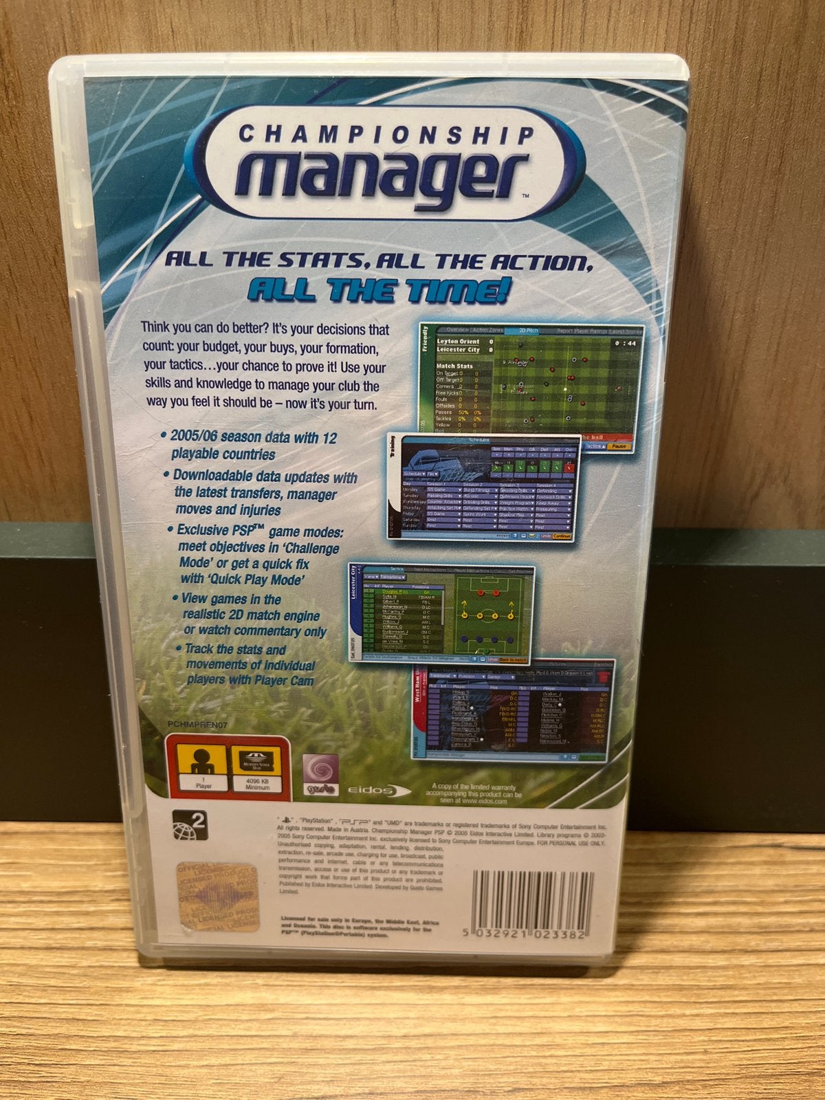 Championship Manager PSP - Voetbalmanagement Game, Overige kleuren, Ophalen of Verzenden, PSP, Gebruikt
