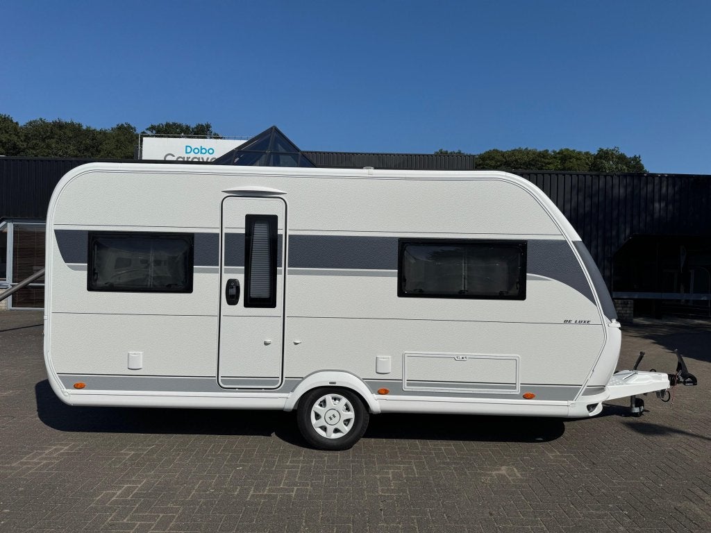 Hobby de Luxe 460 UFE 2026, Caravans en Kamperen, Schokbreker, Rondzit, Hobby, Bedrijf