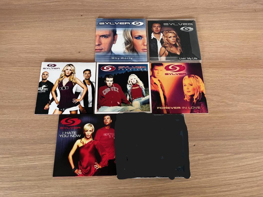 Sylver 6x Single o.a. Foreign Affair Forgiven Why Worry, Ophalen of Verzenden, Gebruikt, Pop