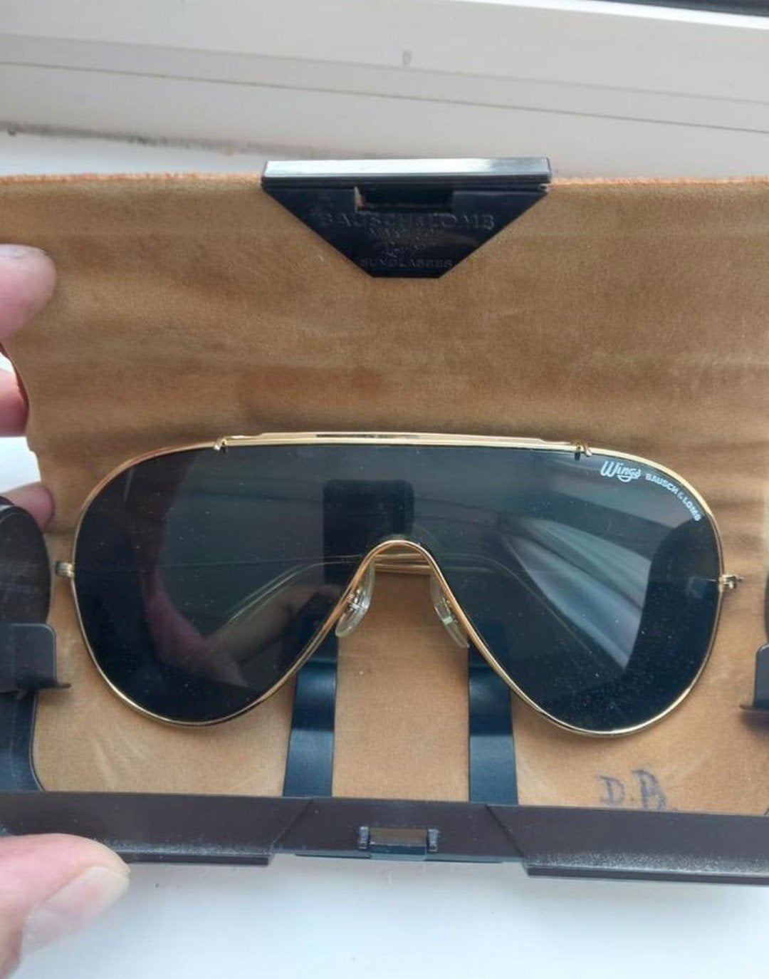 Vintage Ray-Ban Bausch & Lomb Zonnebril, Ophalen of Verzenden, Zo goed als nieuw, Zonnebril, Ray-Ban