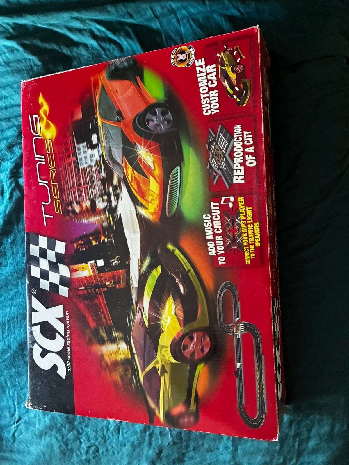 SCX Tuning Series - Slotcar baan - Compleet, Kinderen en Baby's, Ophalen of Verzenden, Zo goed als nieuw