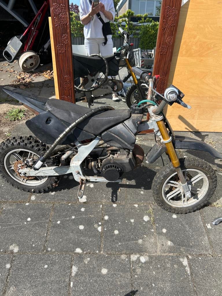 Gebruikte Pitbike - Ideaal voor de hobbyist, Ophalen, Gebruikt, Schijfrem, Pitbike