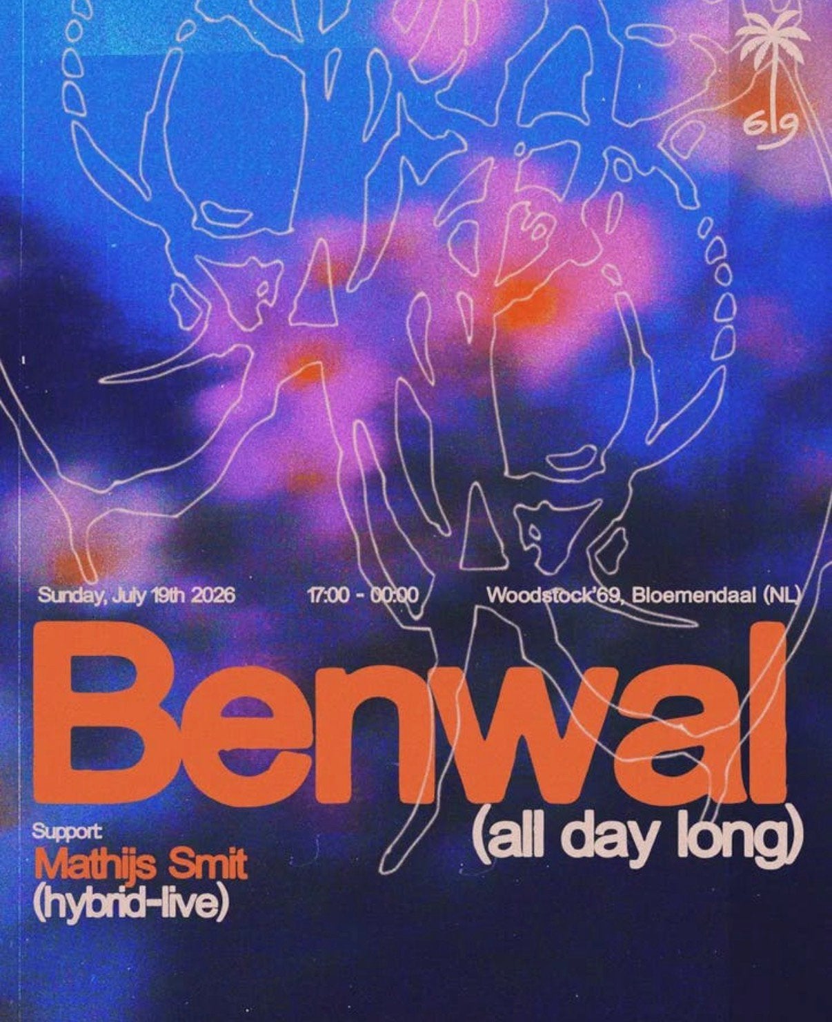Benwal all day long - Woodstock 19/07, Tickets en Kaartjes, Twee personen